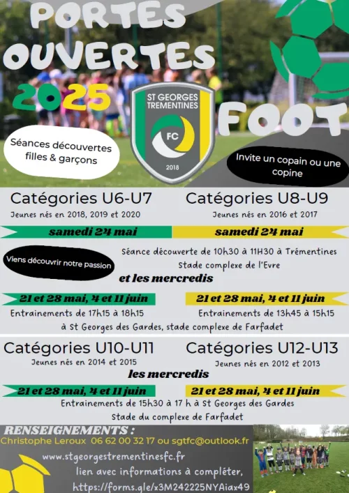 portes ouvertes foot portes ouvertes foot